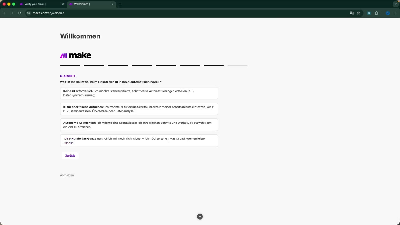 KI-Absicht-Frage
